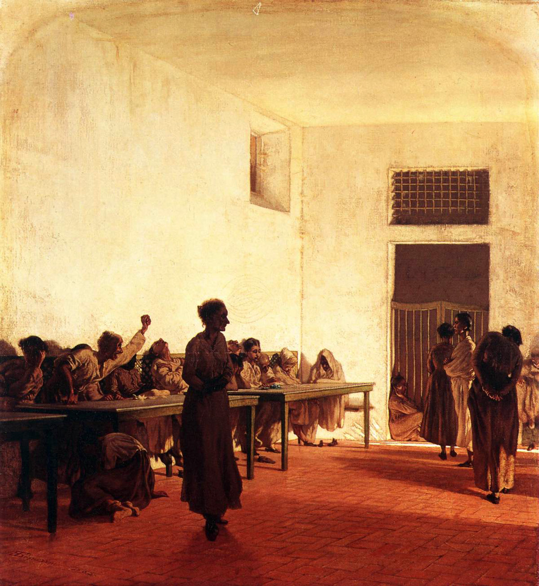 insane ward at san bonifacio's florence